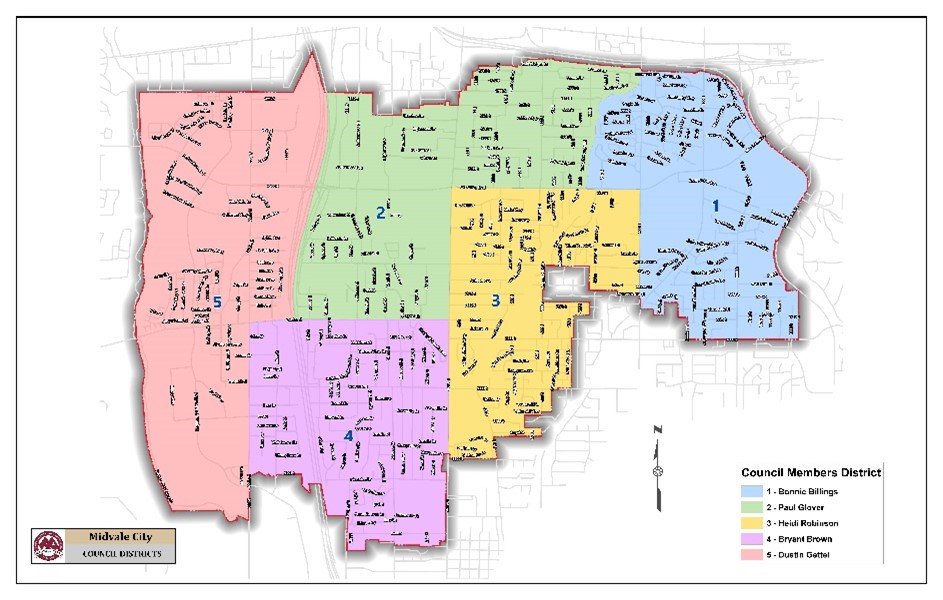 City Council District Map January 2024